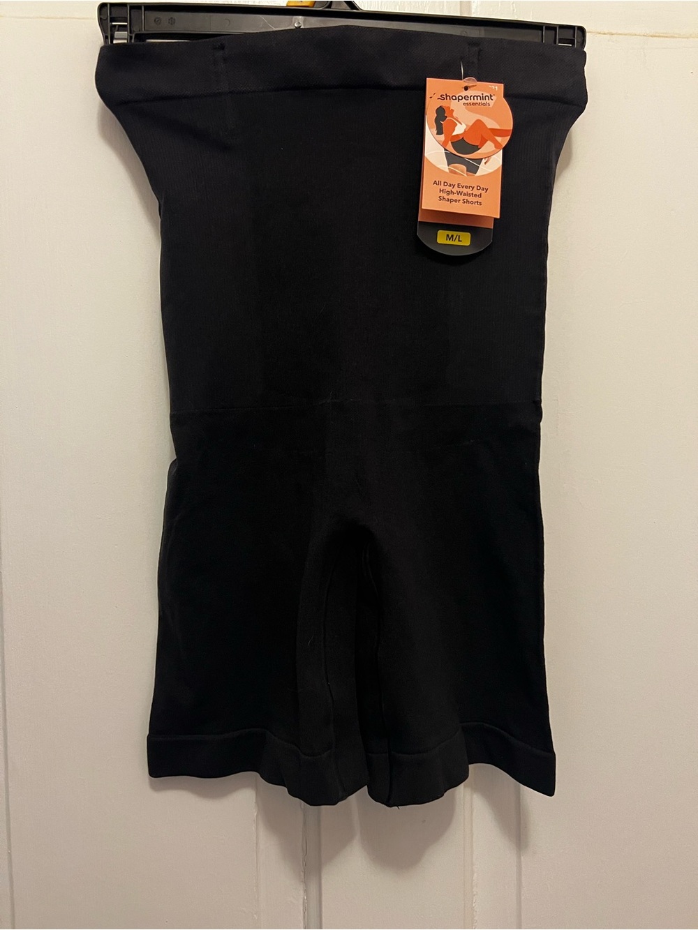 Shapermint Black High-Waist Shaping Shorts